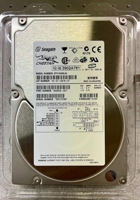 (NEW) Seagate 18GB U160 SCSI Hard Drive for KLA Win-NT based Profilers