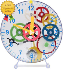 Children First Puzzle Clock Kit No Batteries Required Learn How Clock Gear Work