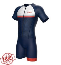 Sparx Mens Elite Aerosuit Triathlon Suit Short Sleeve