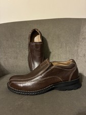 GH Bass Co. Lenny Brown Leather Loafers Men s Size 8.5V Slip On Casual Shoes