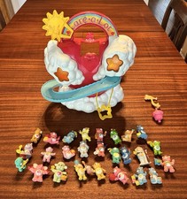 Care Bears Care-A-Lot Playset w/ Figurines - POOR Condition