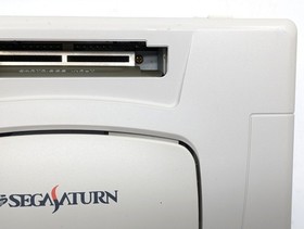 Sega Saturn White Console HST-3220 NTSC-J Japan Tested w/ Controller & Cables