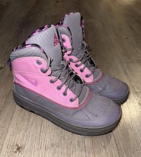 Nike Woodside 2 ACG Youth Size 4.5Y High Pink Shell Toe Duck Boots 524876-002