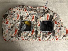2-in-1 Shopping Cart and High Chair Cover-Grocery Cart Cover for Babies Toddl...