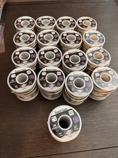Harris Rosin Core Solder 97/3 Lead Free .125  1L Lot Of 17