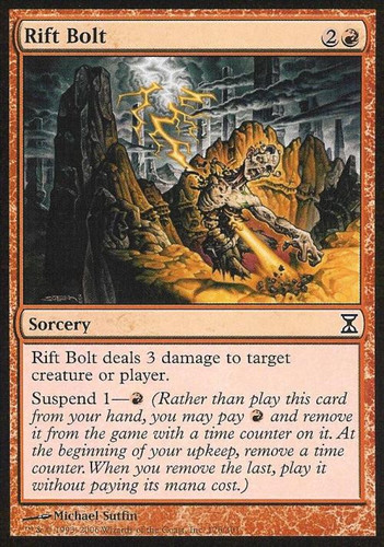 MTG English Rift Bolt NM Foil Time Spiral - Picture 1 of 1