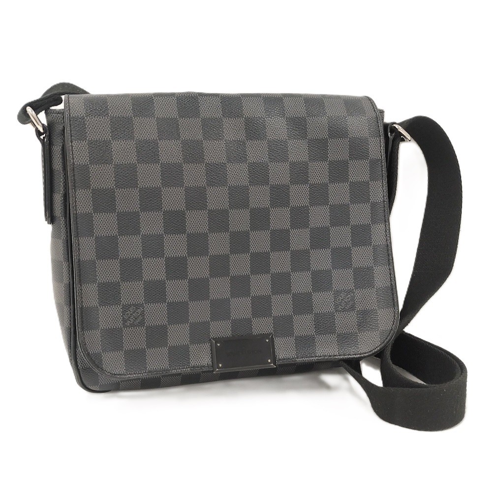 Louis Vuitton District PM Messenger Bag Damier Graphite N41260 FL1134 777099