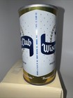 Wisconsin Club Beer - 1960’s Pull Tab Can. Blue Mandatory - Huber. — photo 2