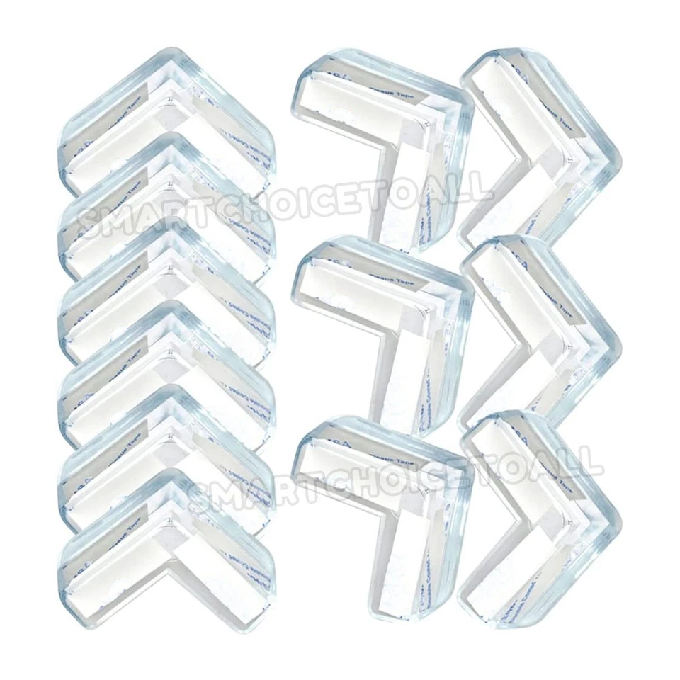 Desk Edge Soft Protectors Table Corner Cushion Baby Child Safety Guard Clear AU - image 2 of 4