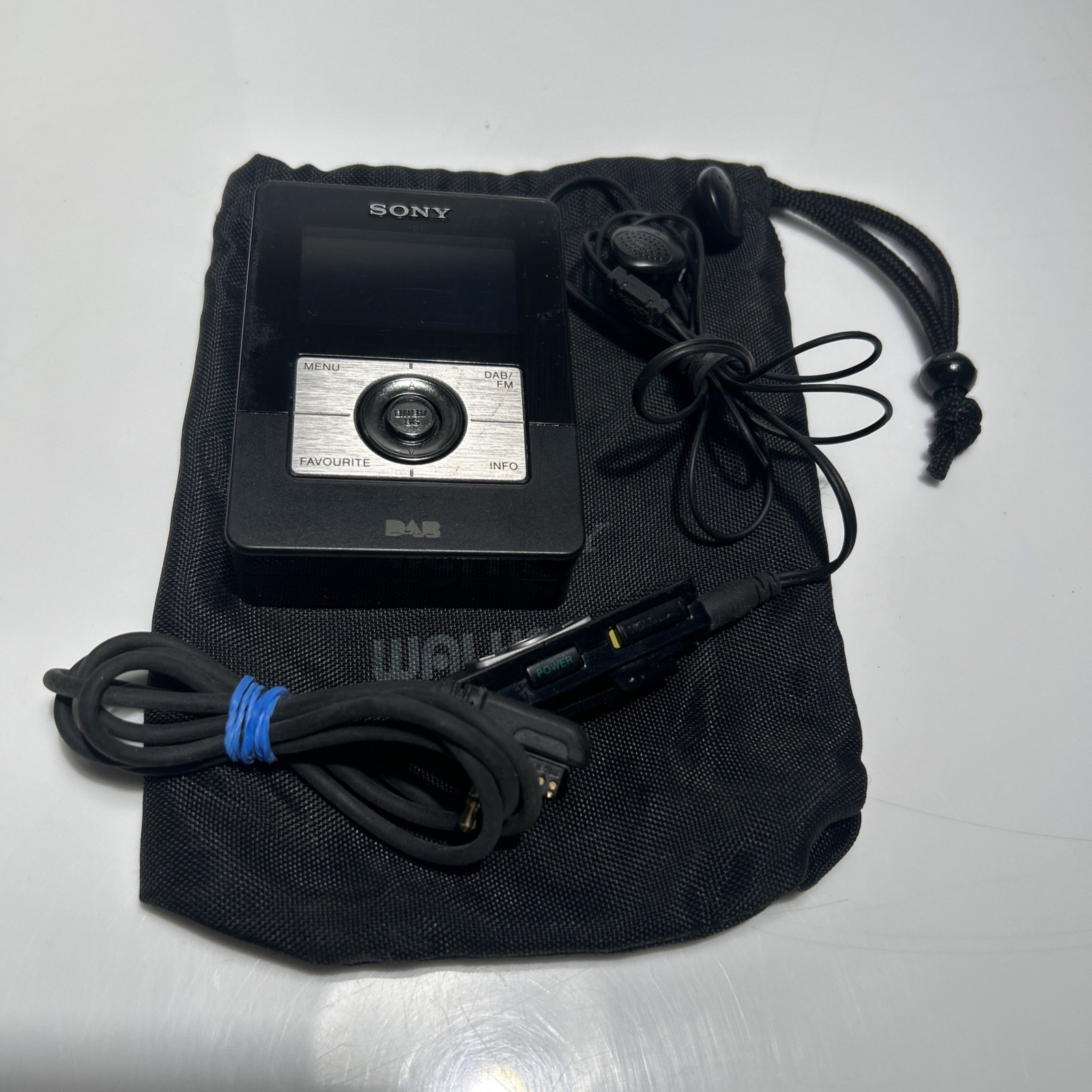 Sony XDR-M1 Mini Portable DAB/FM Walkman Tested Working GOO