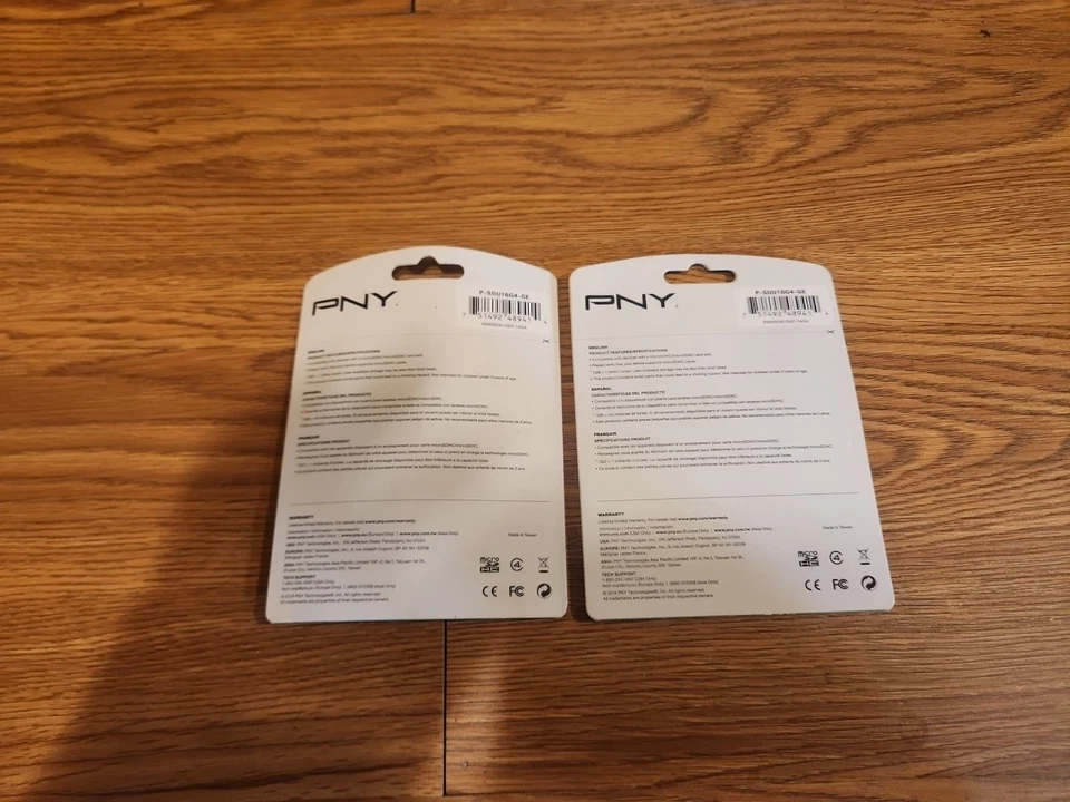 NEW PNY 16GB MicroSDHC UHS-I 85MB Memory Card Elite Pack Of 2 - Image 3 of 3