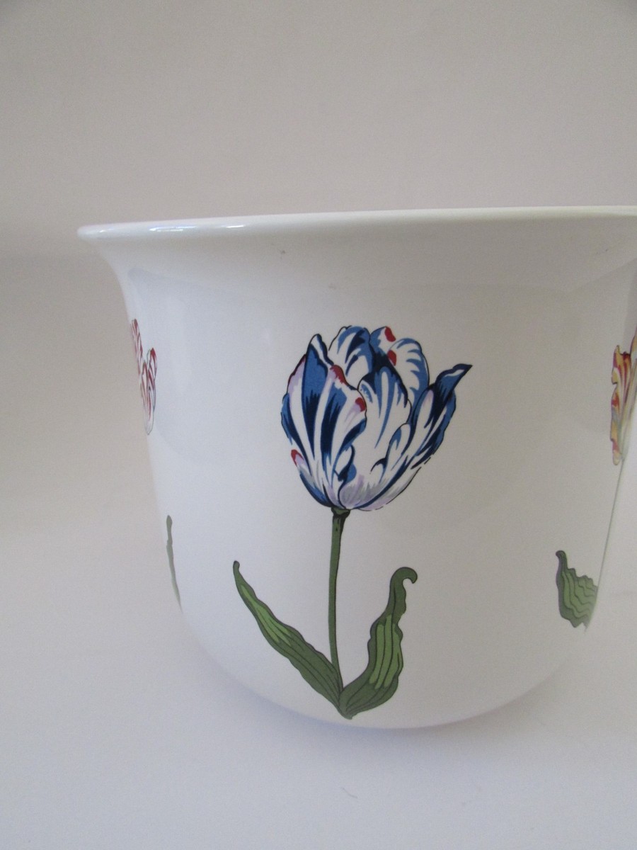 Tiffany & Co. Tiffany Tulips Cache Flower Pot | eBay