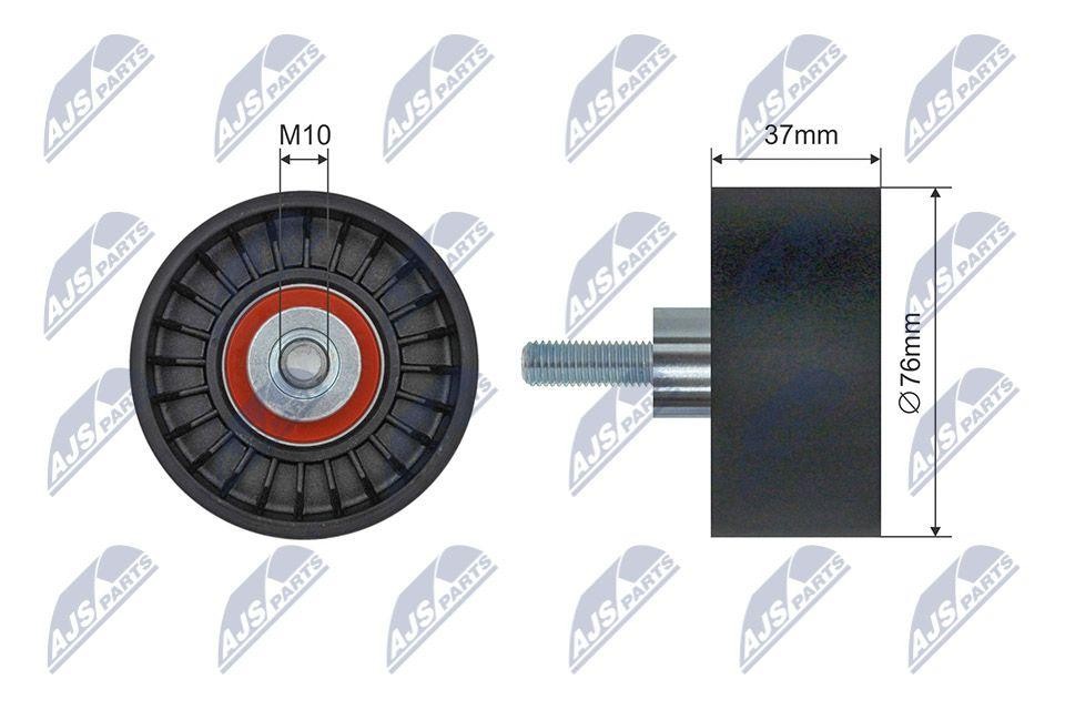 Tensioner, V-Ribbed Belt Compatible With FORD TRANSIT 2.4DI 2.4TDCI 01.00- OE - Image 6