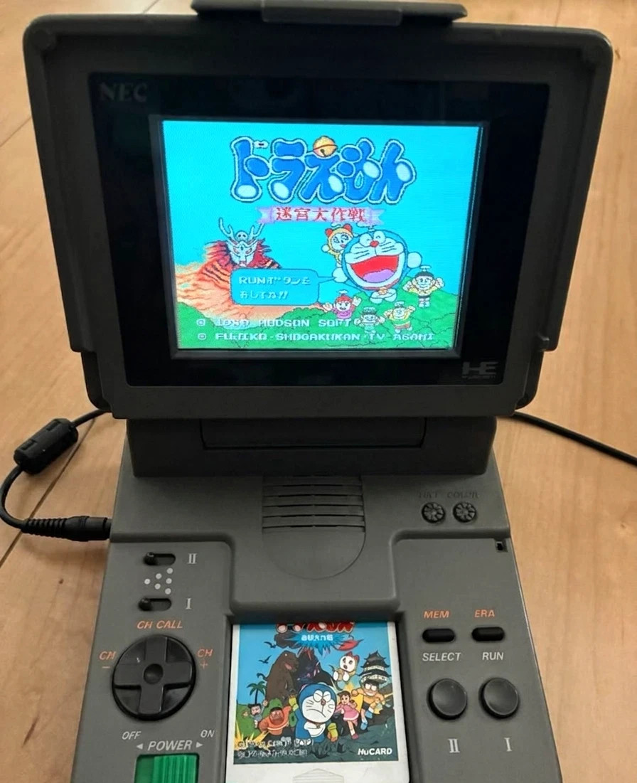 NEC PCEngine LT PI-TG9 ゲーム本体 PC Engine LT Console System PI-TG9 Boxed Tested FREE SHIPPING