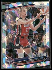 2025 Panini Prizm WNBA #104 Lucy Olsen Ice Prizms