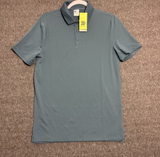 All In Motion Men's Shirt Polo Dri Fit Blue Small