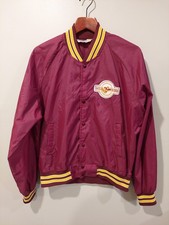 Vintage 80s 90s Chalk Line Minnesota Golden Gophers Jacket XL Maroon Bomber VTG