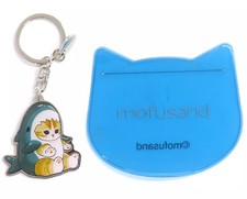 Keychain Shark Nyan PVC Case Keychain "mofusand"