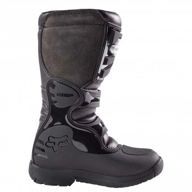 FOX YOUTH MX Boots - COMP 3Y - Black - Imagem 3 de 4
