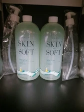 LOT OF 2 Avon Skin So Soft Original Bonus Shower Gel 33.8 fl oz With 2 Pump