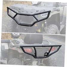 Front  Rear Brush Guard Bumper for Sportsman 450 570 14-20, Heavy-Duty Steel