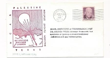 D82366 Scientific Balloon Mass. Institute of Technology Spacecover USA 1971