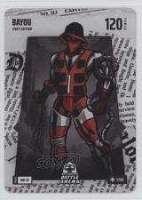 2025 Bo Jackson Battle Arena TCG Alpha Update Headliner Battlefoil Bayou #HBF-18