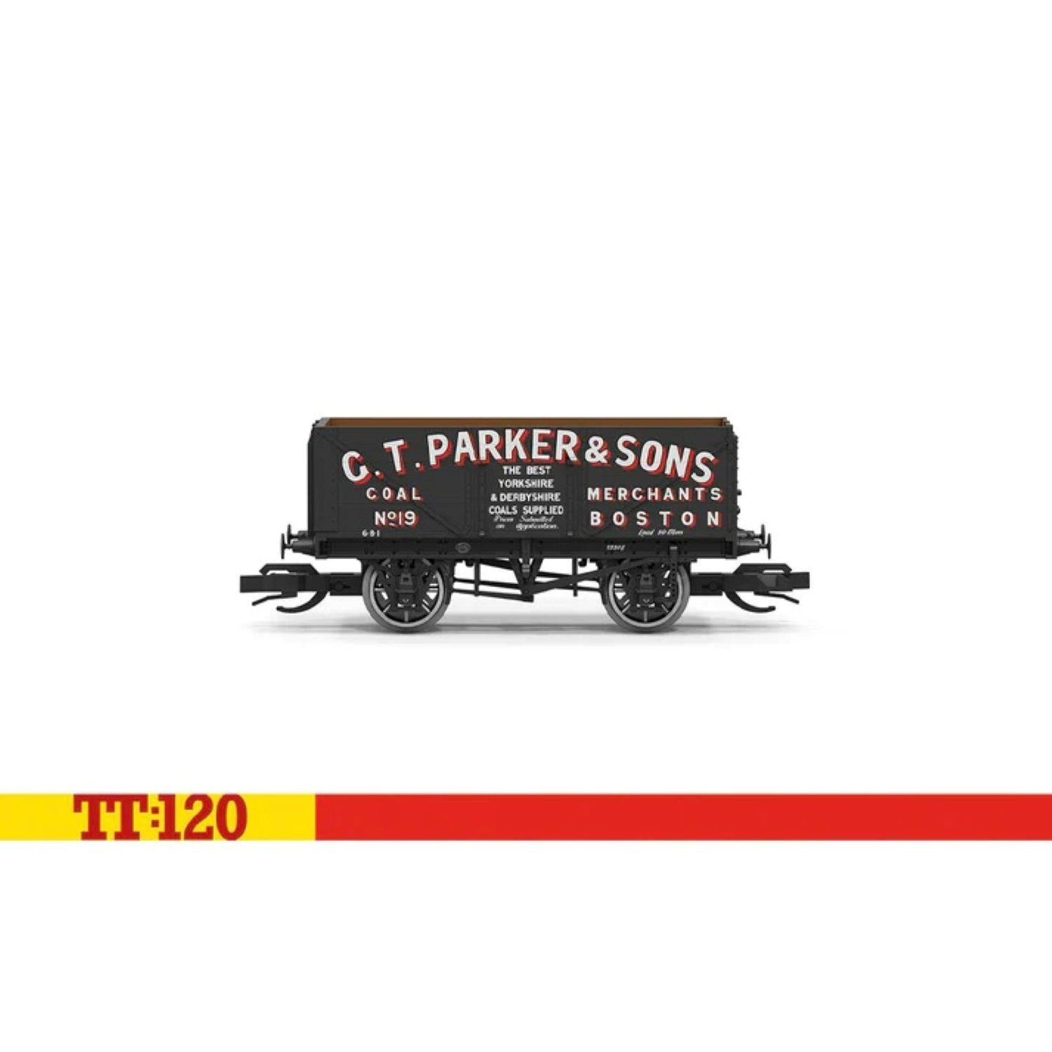 Hornby tt TT6040 Hornby Tt Gtparker Sons 7 Plank Wagon TT:120 Scale Gauge