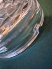 Vintage Libbey 4" Nob Hill Clear 4 Slot Round Ashtray Glass Beautiful — photo 5