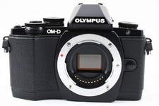 Olympus OM-D E-M10 Mirrorless Camera Body Black Micro Four Thirds Good Condition
