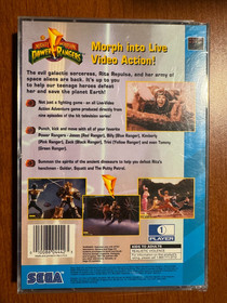 VTG 1995 Mighty Morphin Power Rangers for Sega CD Complete In Box