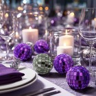 Yescom 20PCS 1.6" Small Disco Ball Mirror Mini Hanging for Events Wedding Party — photo 3