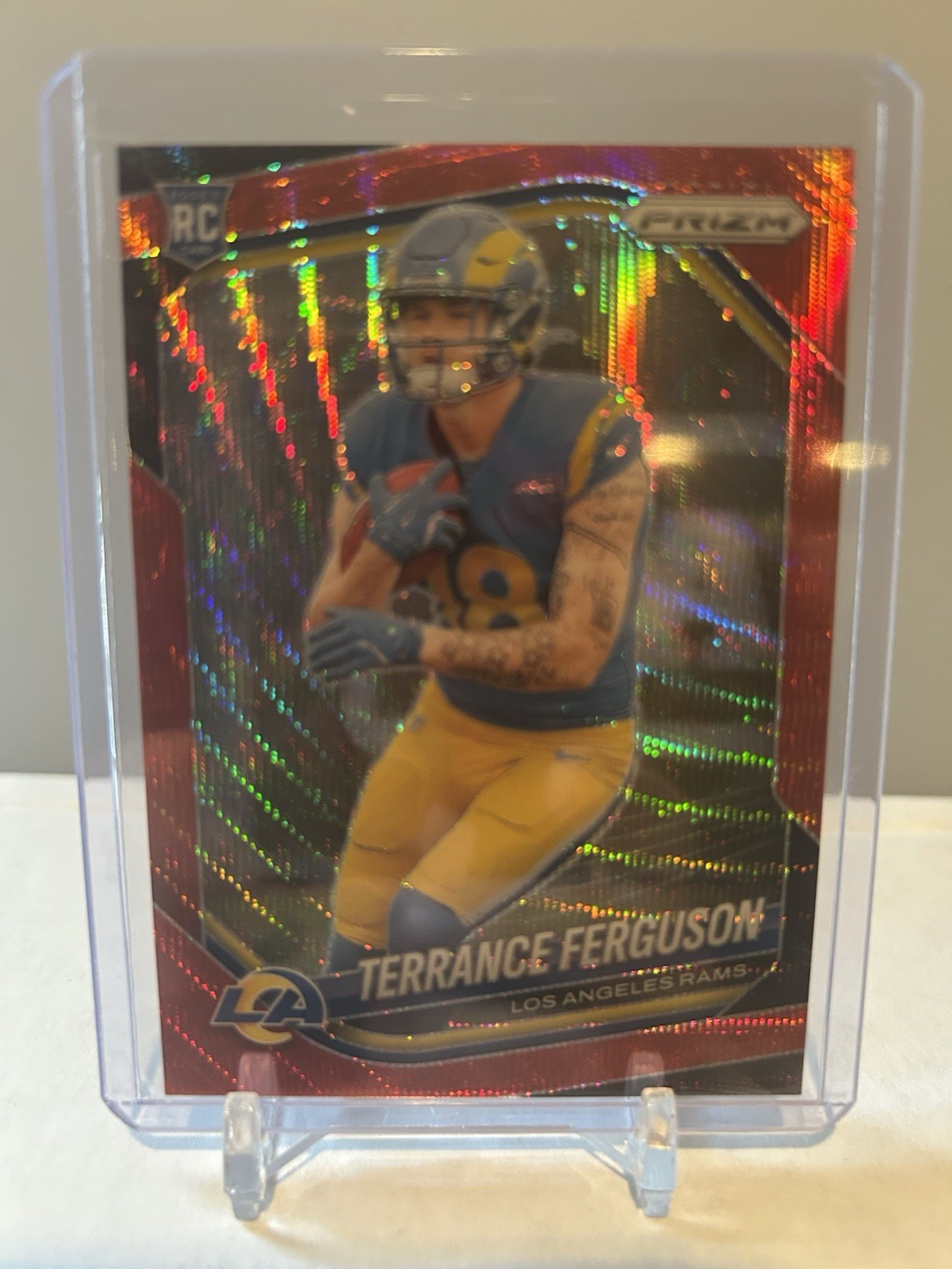 Panini Prizm 2025 Terrance Ferguson Rookie Card RC #379 Los Angeles Rams /149