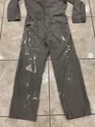 WALLS FR Work Jumpsuit Coveralls Mens Small Reg STAINED Fire Flame Resistant — photo 2