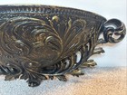 VTG Lg Burwood Gold Black Wall Pocket Planter 23”x9”x7” Gothic Regency Italiante — photo 4