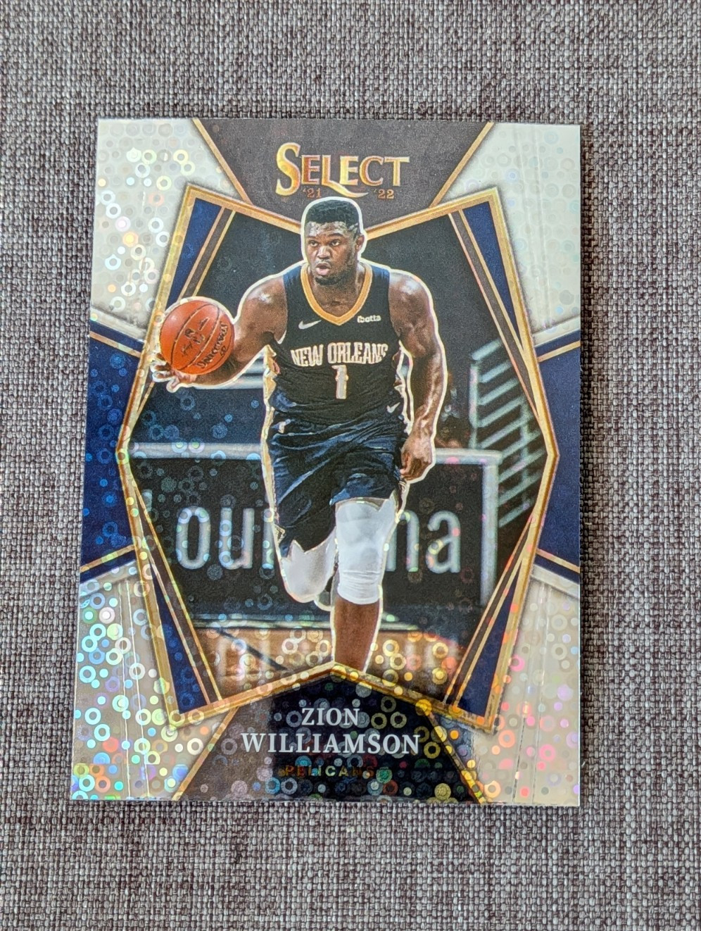 2021-22 Panini Select Disco Prizm #191 - Premier Level - Zion William