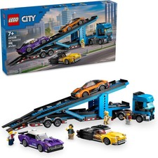 Truck Transport in NA 3 LEGO City Car Transporter Truck with Sports Cars Building Toy Set - Semi...