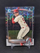2025 Bowman Chrome Mega - Elian De La Cruz Lazer Refractor Arizona Diamondbacks 