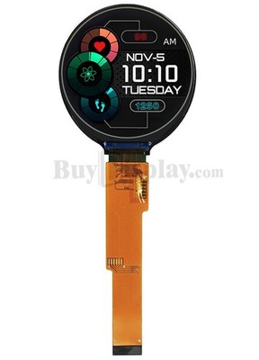QSPI 1.6 inch 400x400 Round Circle Screen IPS TFT Display Panel ST77903