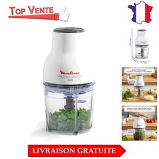 Moulinex Moulinette DJ520110 - Hachoir Électrique 3-en-1, 400ml, Facile à Ranger