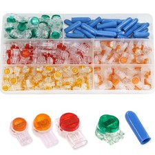 Telephone Wire Connector Kit 210 Pcs Waterproof Crimp Terminals Assortment