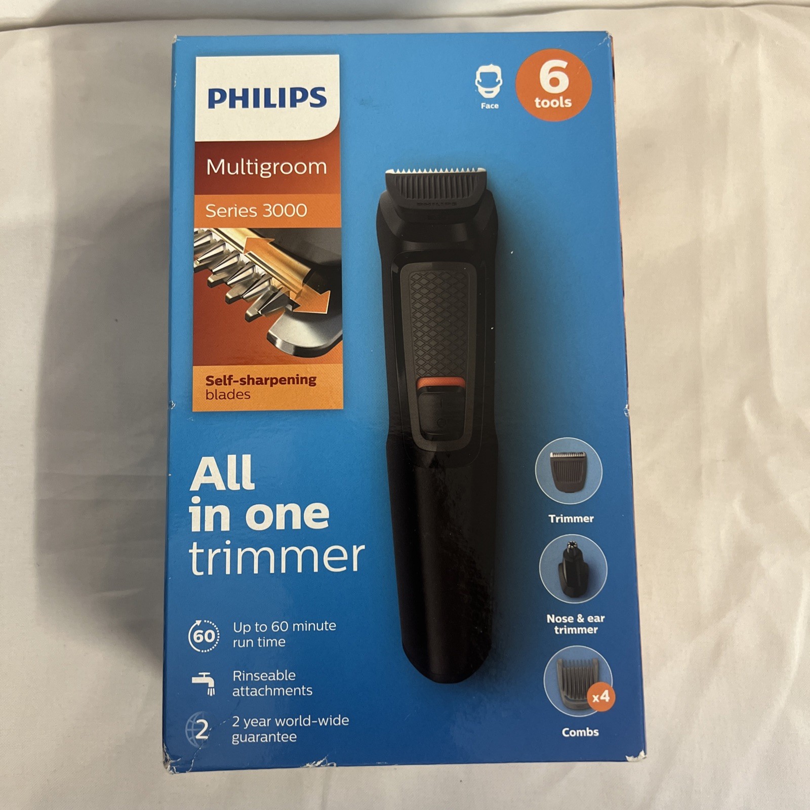 Philips Multigroom Series 3000 All-In-1 Rechargeable Face & Hair Trimmer - Image 2