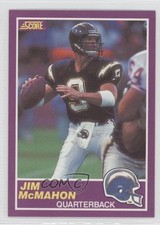 1989 Score Supplemental Jim McMahon #353S 0c4