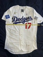 100 Authentic 2026 GOLD Shohei Ohtani LA Dodgers Nike Authentic Jersey 44 L NWOT