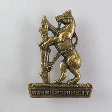 Military Badge The Warwickshire Imperial Yeomanry British Army