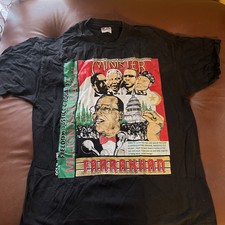 Vintage 90s 1995 Million Man March T Shirt Minister Louis Farrakhan Freedom XL