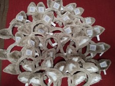 NEW Great Wolf Lodge Gray Wolf Cuz Fuzzy Ears Headband Choose Your  