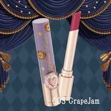 Lápiz labial Flower Knows lindo maquillaje niña serie circo C03 GrapeJam