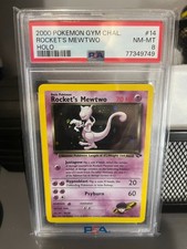 2000 Pokemon Gym Challenge #14 Rocket's Mewtwo Holo PSA 8 NM-MT on eBay