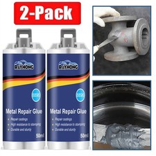 2x Metal Repair Gel Paste High Temperature Resistant Liquid Metal Welding Filler